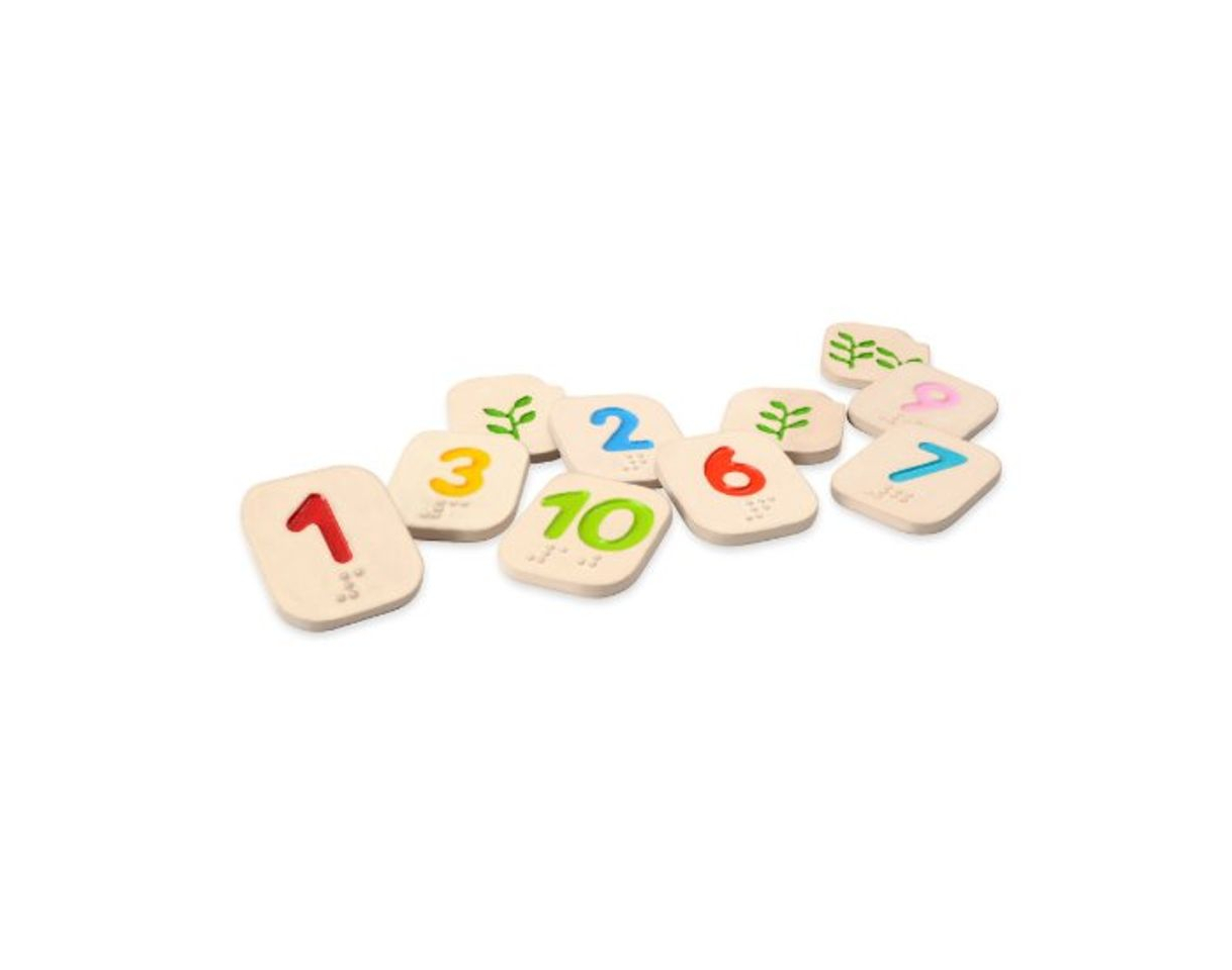 Product PLAN TOYS- Números en braile del 1al 10 Plantoys