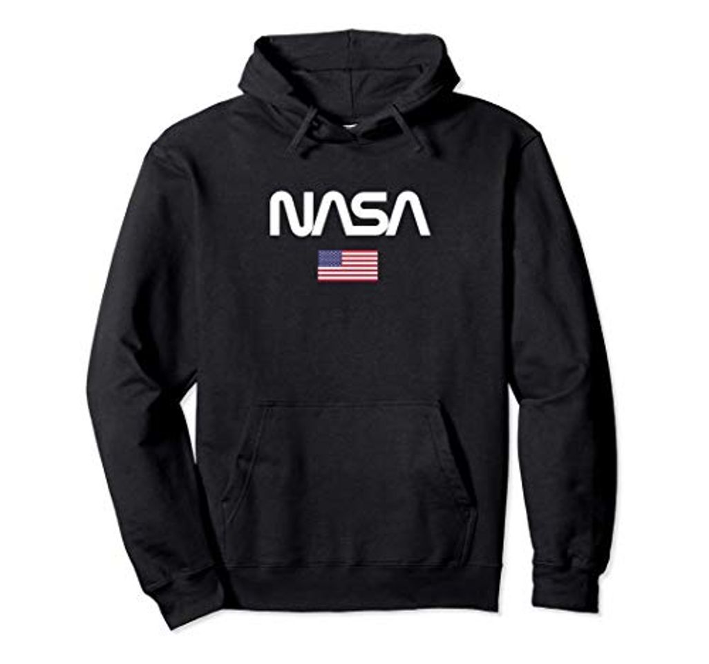 Social Nasa Worm Logo Camiseta para Hombre Sudadera con Capucha