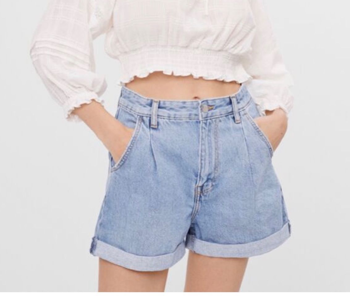 Moda Mom Fit denim shorts - Denim - Women