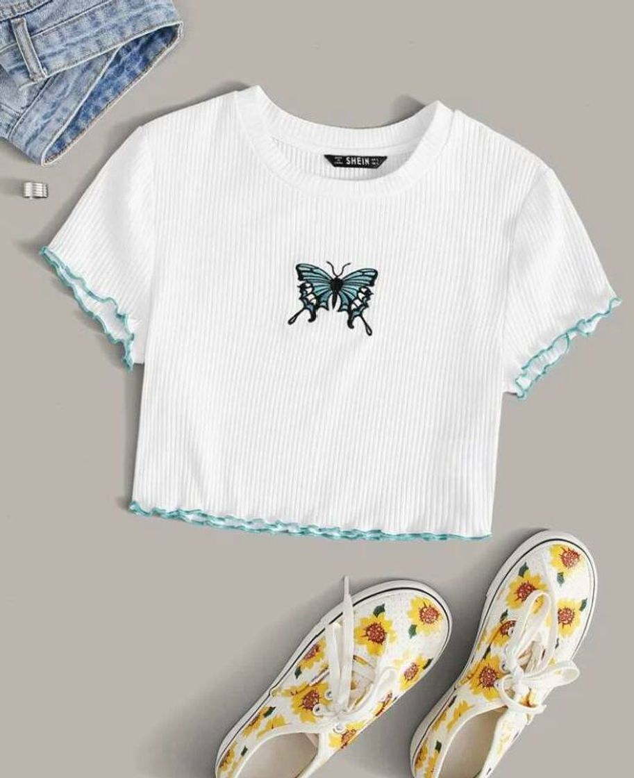 Moda Cropped butterfly