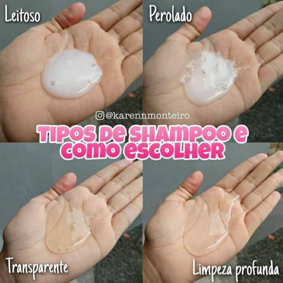 Social Tipos de shampoo e como escolher. 🤗🛍