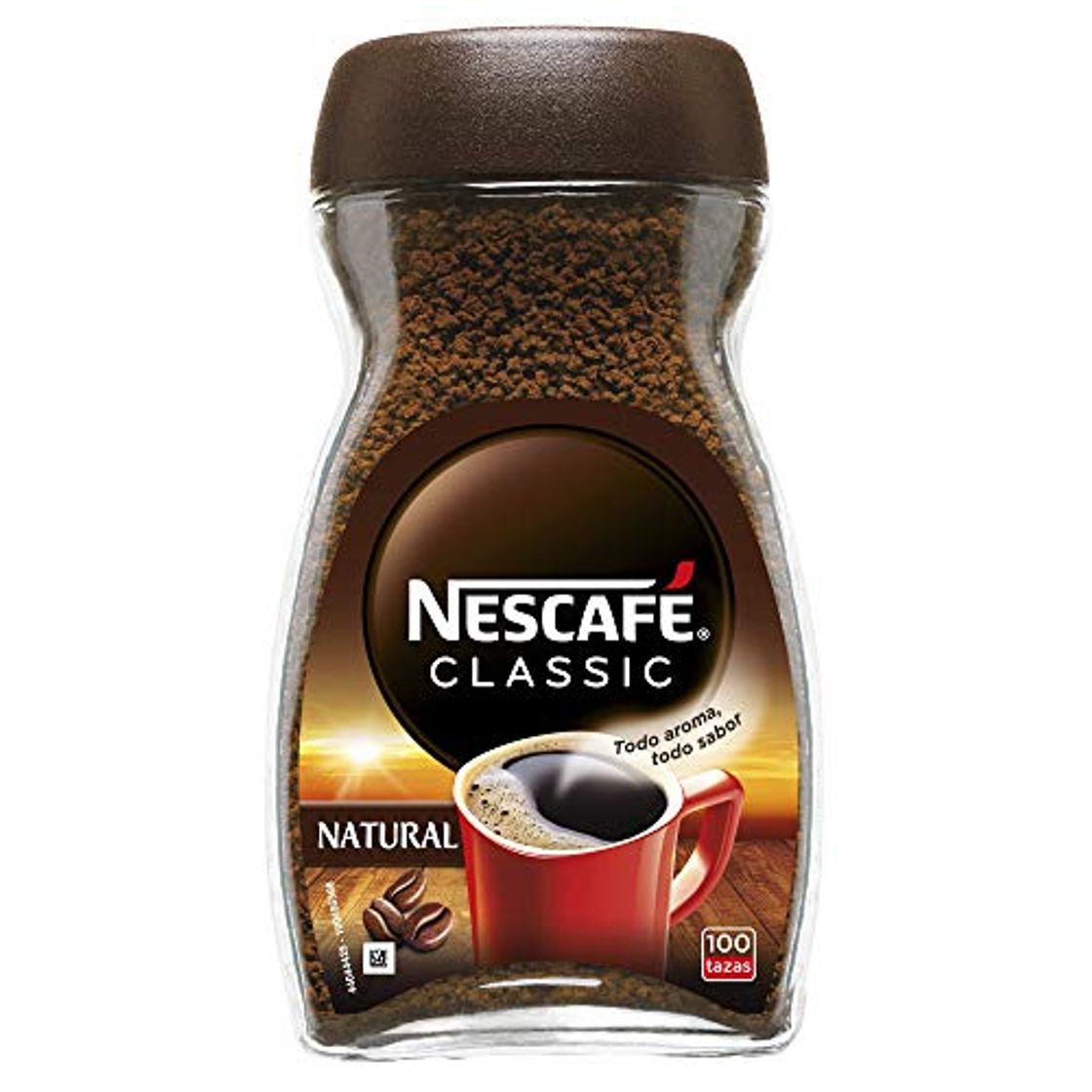 Producto NESCAFÉ CLASSIC NATURAL todo aroma y sabor