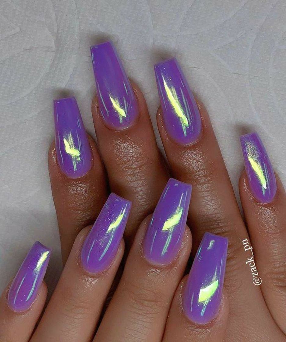 Fashion Uñas violetas 🔮