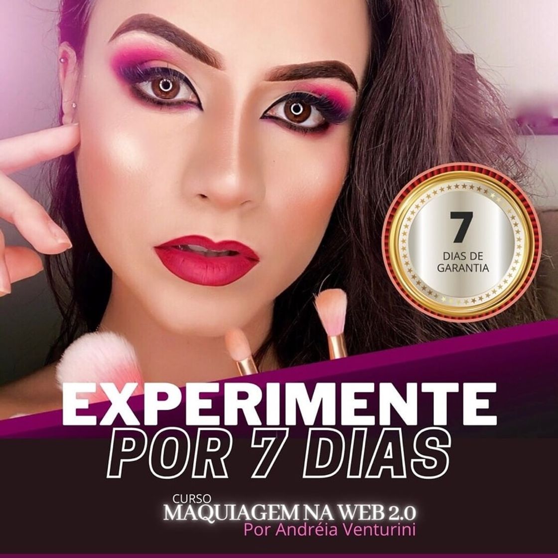 Fashion Curso maquiagem na web 2.0 por Andreia Venturine 