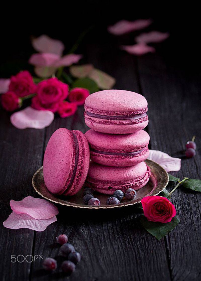 Moda Blueberry macaroons