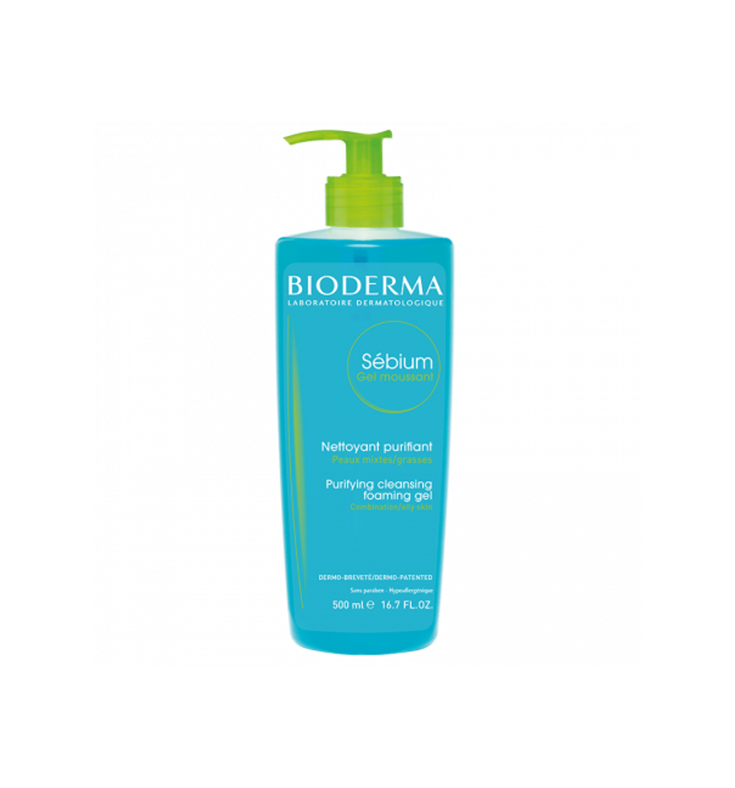 Belleza BIODERMA SEBIUM gel moussant nettoyant purifiant 500 ml