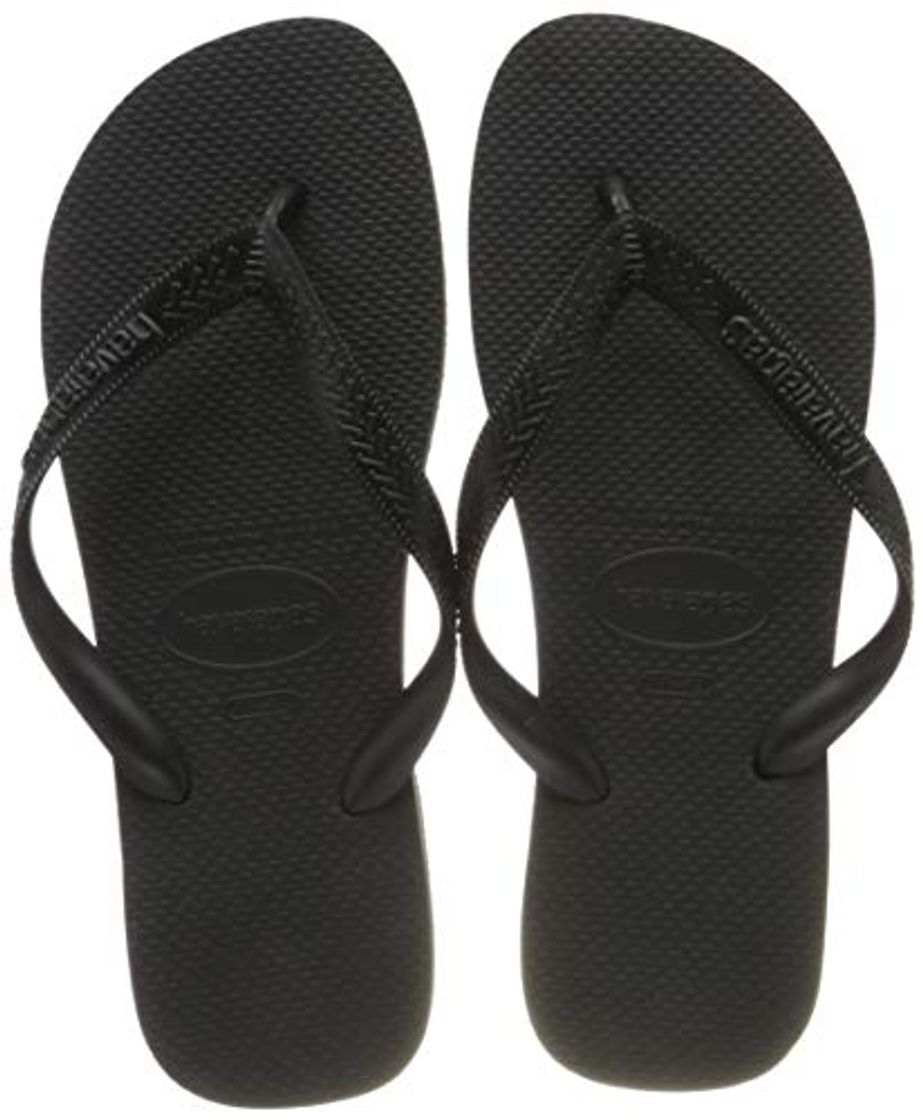 Social Havaianas Top, Chanclas para Unisex Adulto, Negro