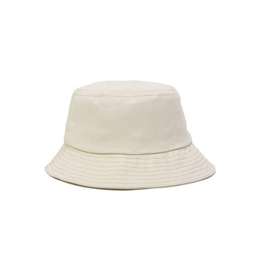 Sombrero de Pescador Unisex Diseño Liso Sombrero de Pescador de Material Cómodo Los Colores en Blanco y Negro Son Todos Casquillos Disponibles para Usar con Ropa Casual Sombrero Adumbral Sombreado al