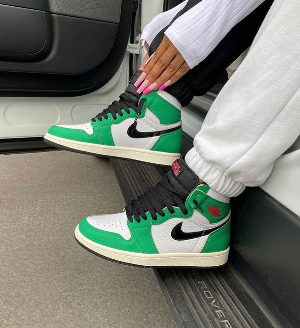 Fashion Jordan 1 High Lucky Green 