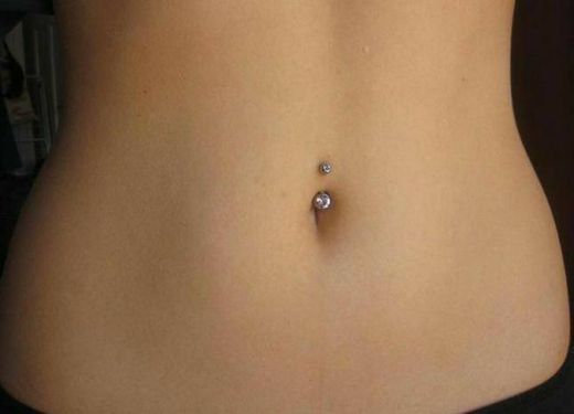 Piercing no umbigo 