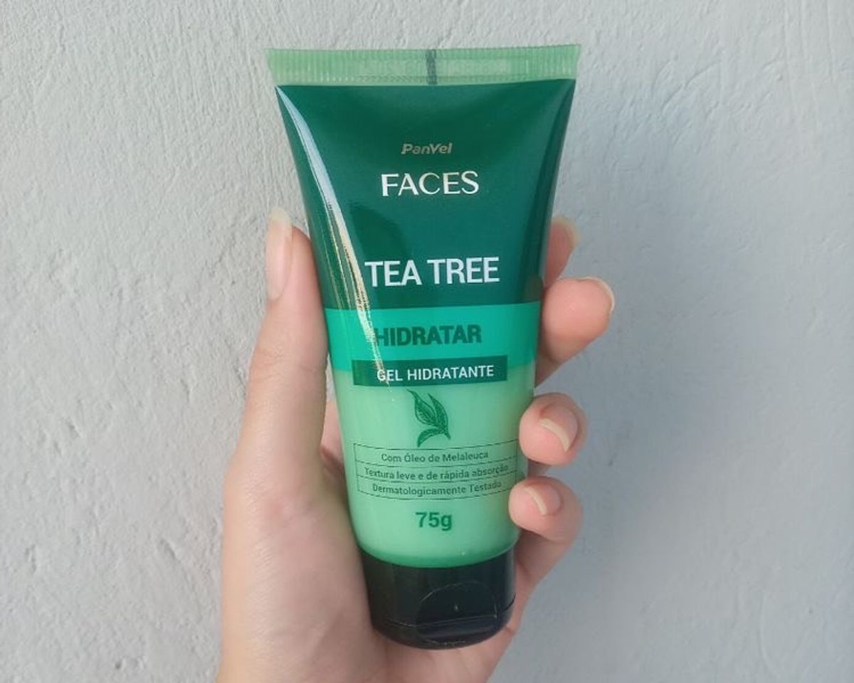 Fashion Gel hidratante tea tree PANVEL FACES