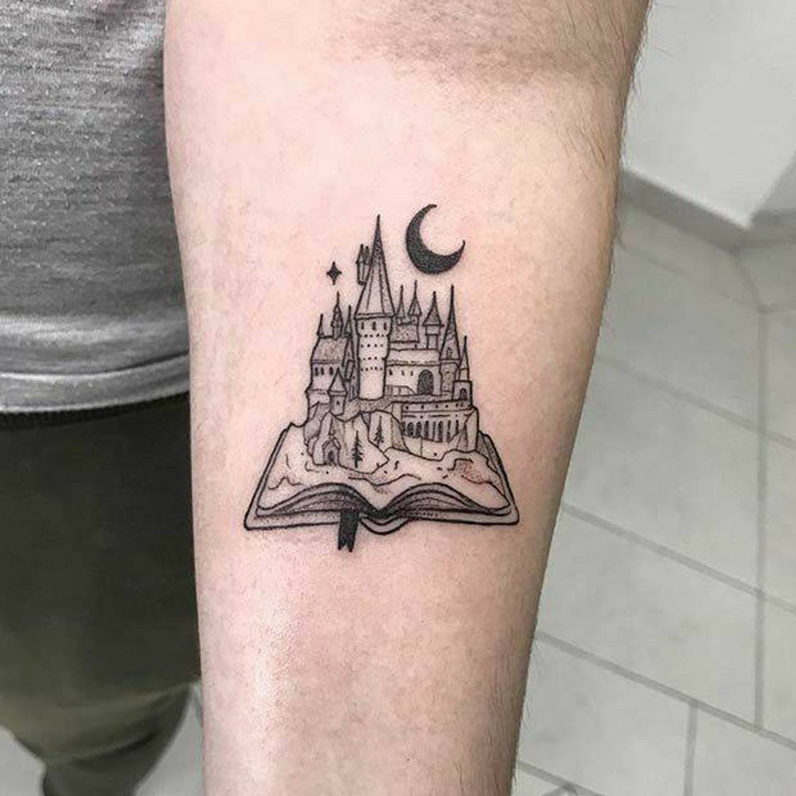 Moda tattoo hogwarts 