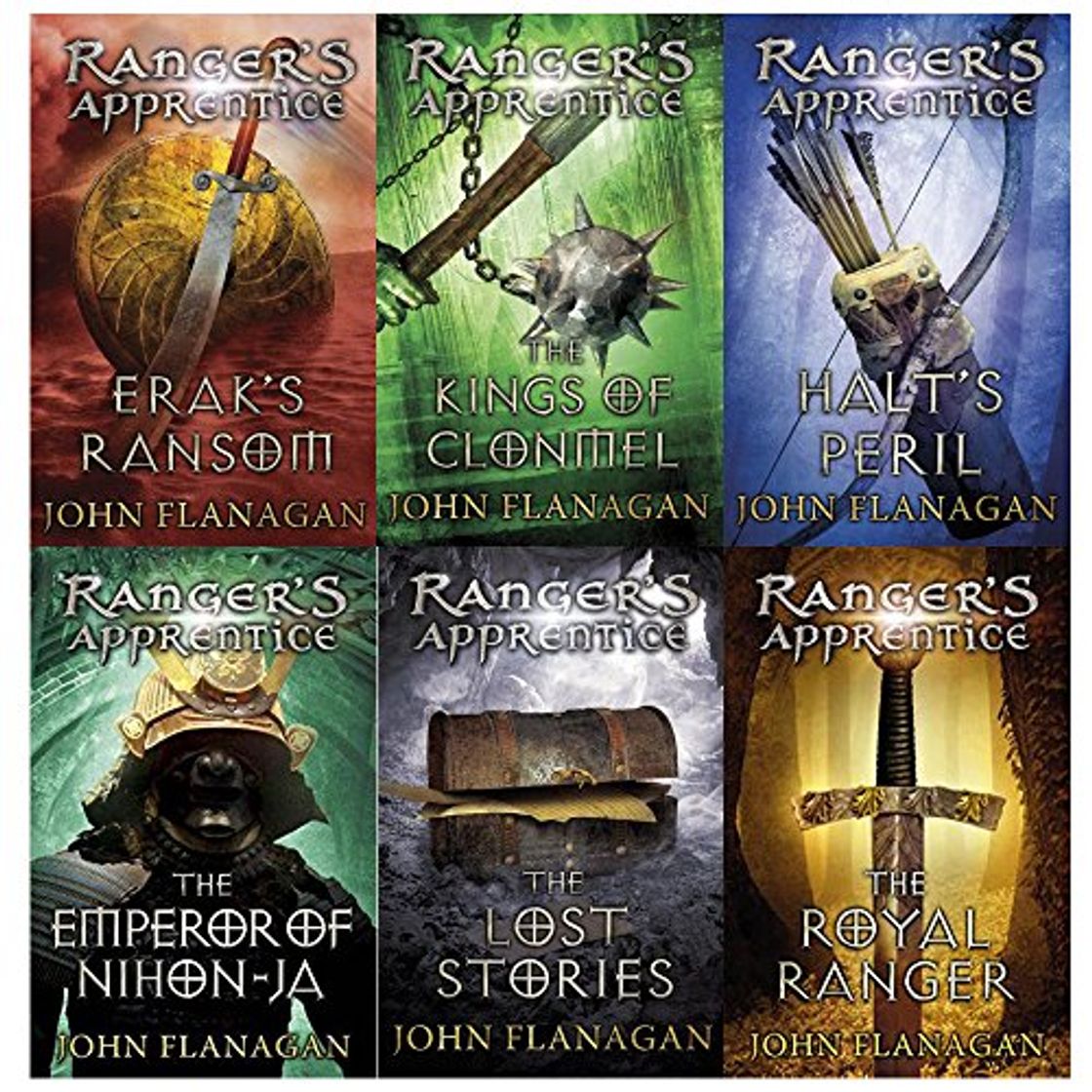 Book HARDCOVER Rangers Apprentice Collection Series Set John Flanagan Books 1-10