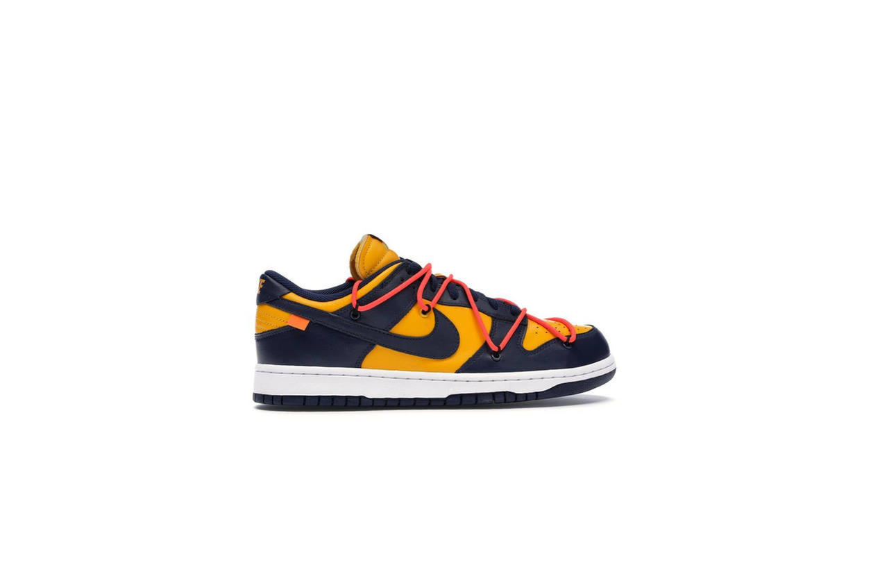 Nike Dunk Low Off-White University Gold Midnight Navy