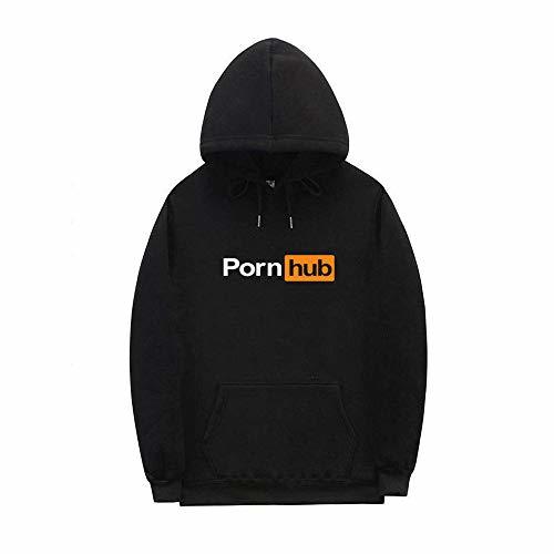 Social Hot Pornhub Hoodie Men and Women Long Sleeve Top Fashion Letter Print
