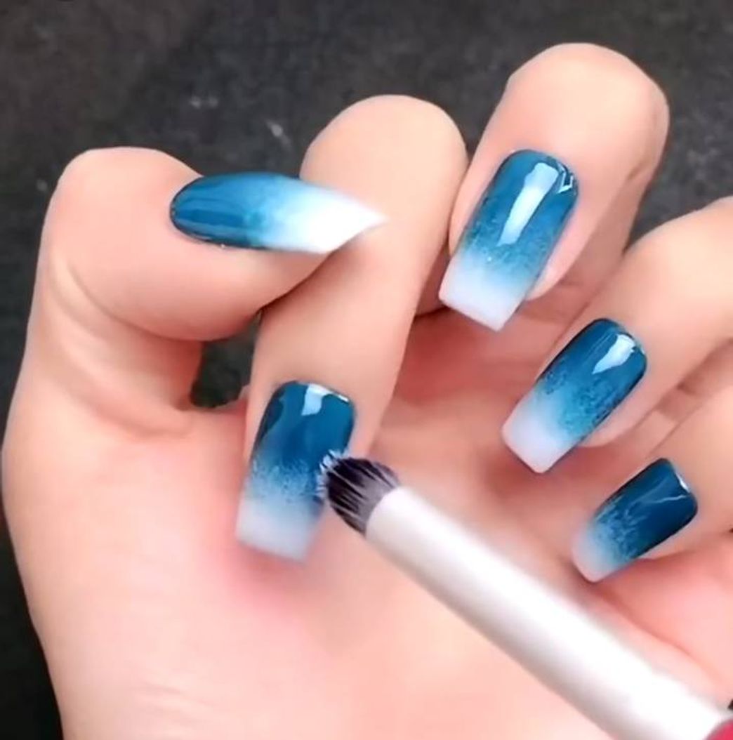 Moda Tutorial esmaltação degradê