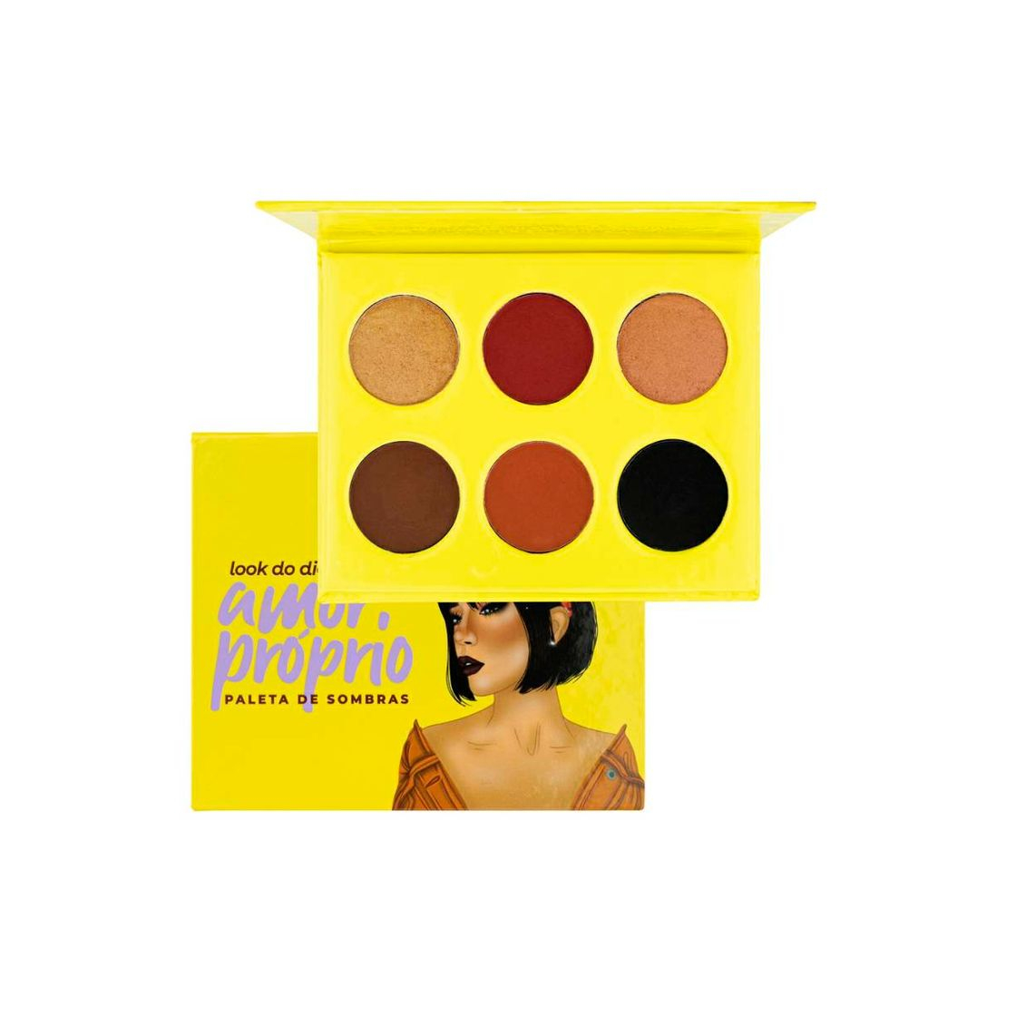 Producto Paleta de Sombras Vizzela - Look do dia