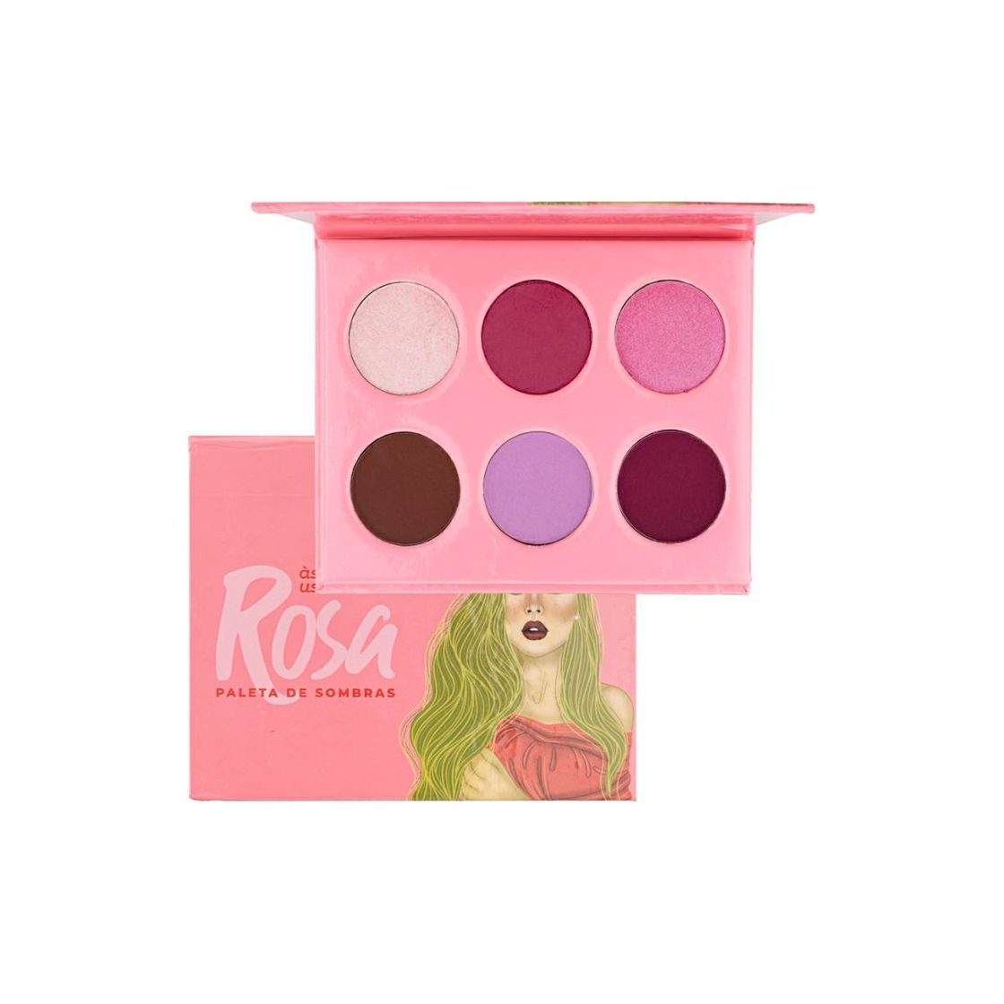 Producto Paleta de Sombras Vizzela - Nas quartas usamos rosa