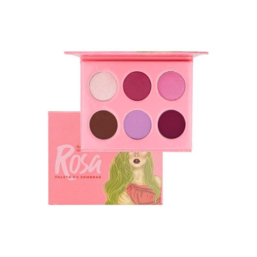 Paleta de Sombras Vizzela - Nas quartas usamos rosa