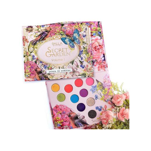 Paleta de Sombras Dalla Makeup Secret Garden