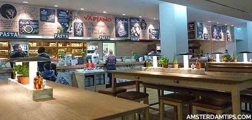 Restaurantes Vapiano Amsterdam