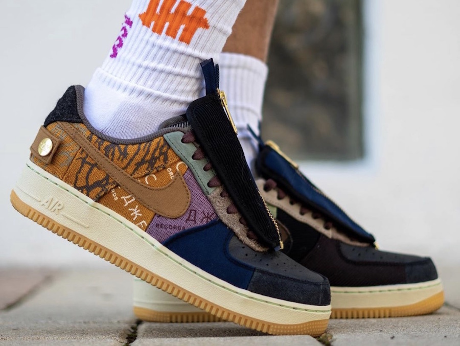 Moda Nike Air Force 1 'Travis Scott' Release Date. Nike SNKRS