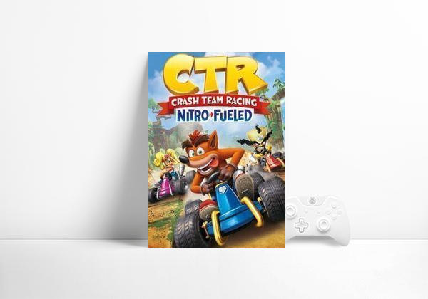 Videogame Crash Team Racing Nitro-Fueled + Crash Bandicoot N'Sane Trilogy Bundle