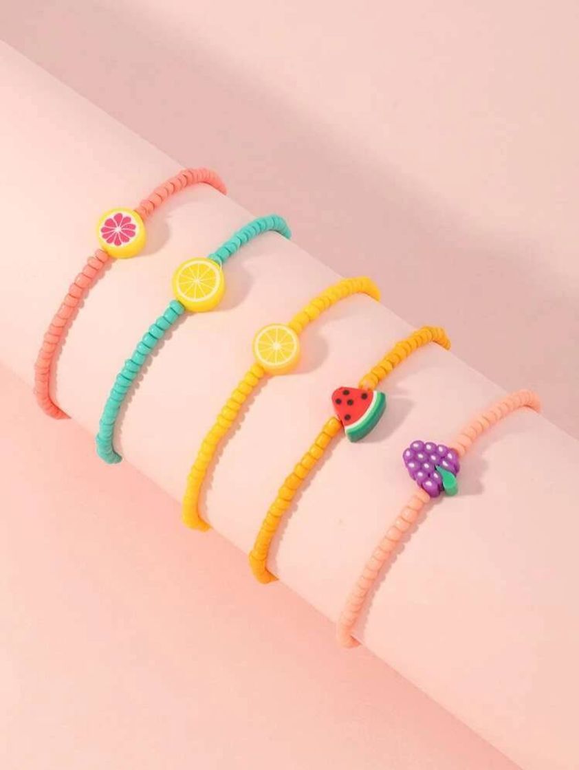 Fashion Pulseiras frutinhas Summer 🍉🍍🥝💖