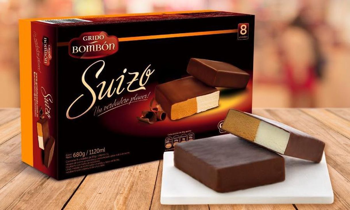 Social Bombón helado Suizo - Grido