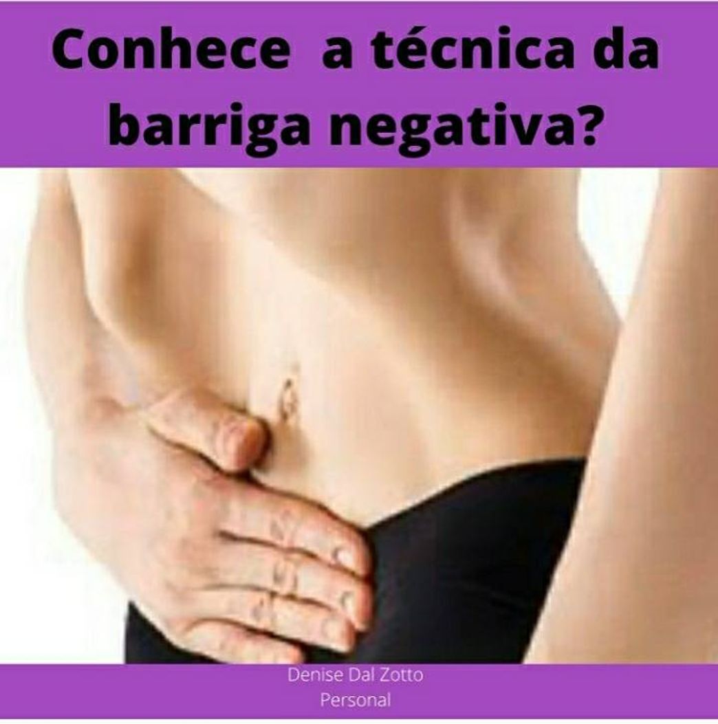 Fashion Técnica da barriga negativa 