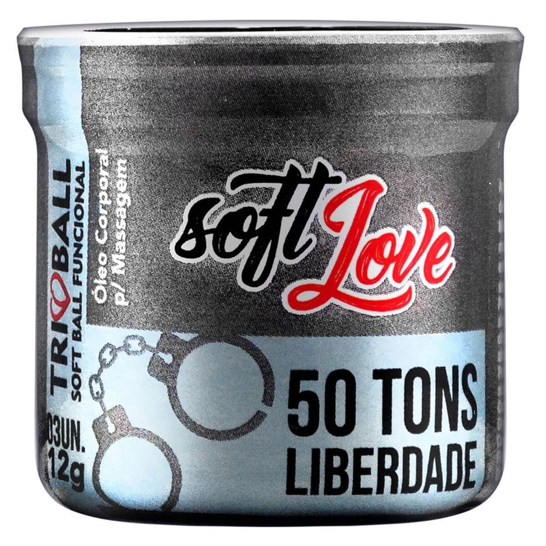 Fashion Triball 50 Tons de Liberdade Soft Ball Funcional 