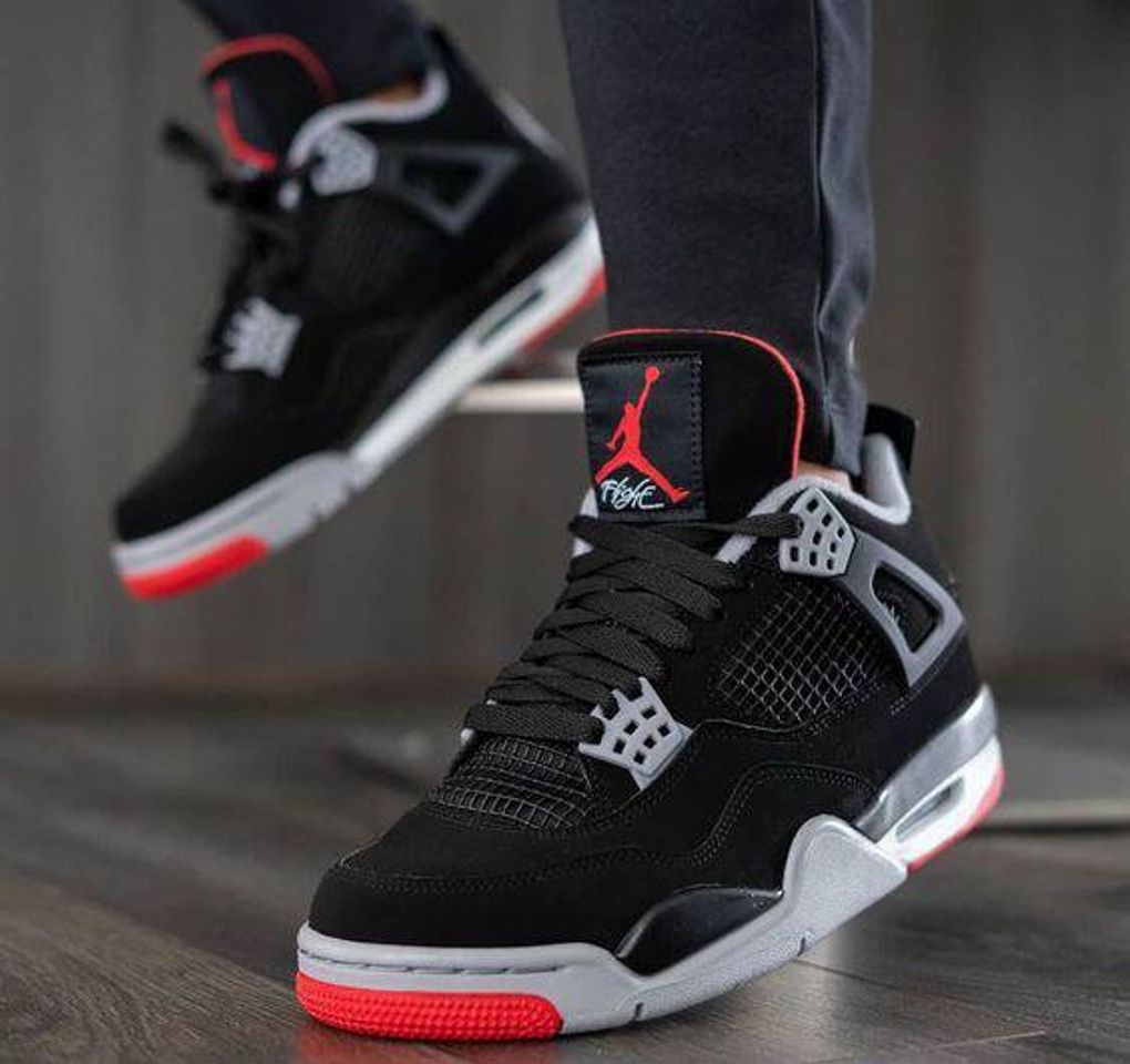 Moda AIR JORDAN 4 Retro OG 2019 'BRED' - 308497-060 - Size 45