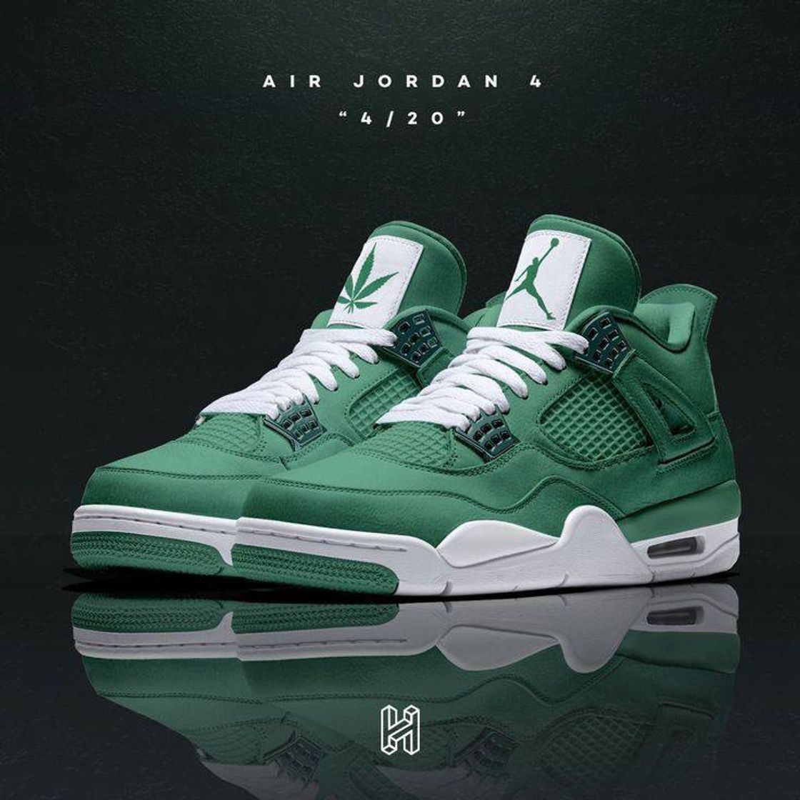 Moda jordan 4 4:20🔥