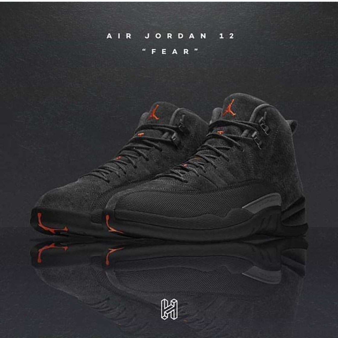 Fashion Air Jordan 12 fear