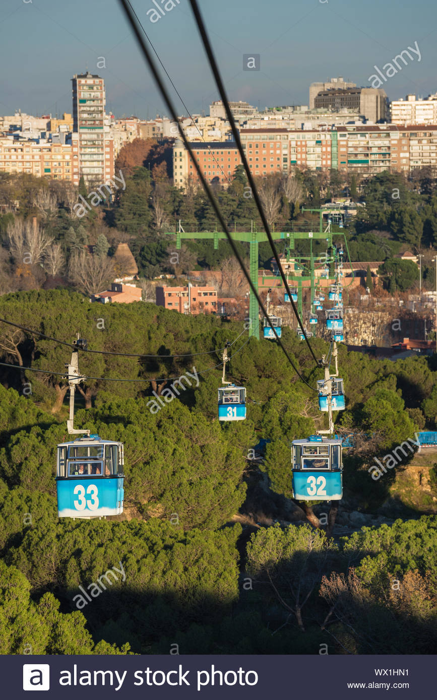 Lugar Teleferico Madrid en Casa de Campo.