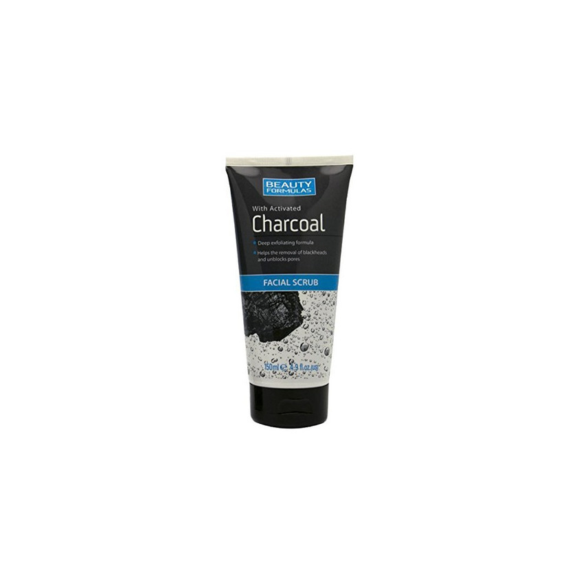 Beauty Beauty Formulas Charcoal Facial Scrub 150ml