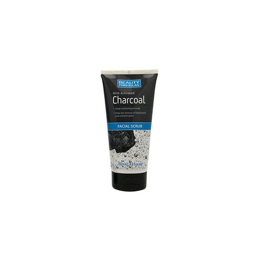 Beauty Formulas Charcoal Facial Scrub 150ml