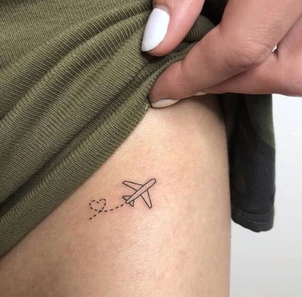 Fashion Tatuagem de viagem 