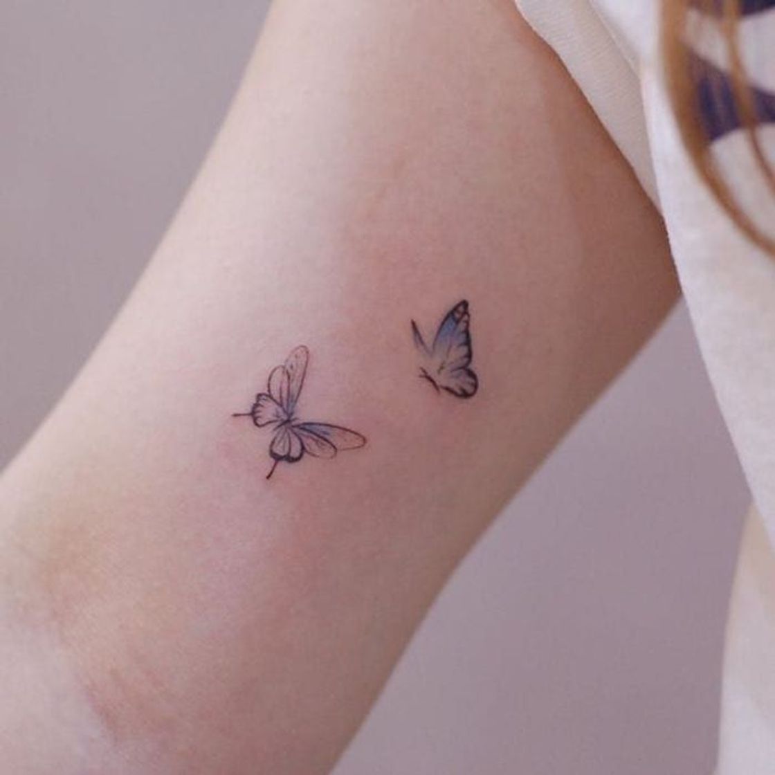 Social Tatto minimalista borboletas🦋