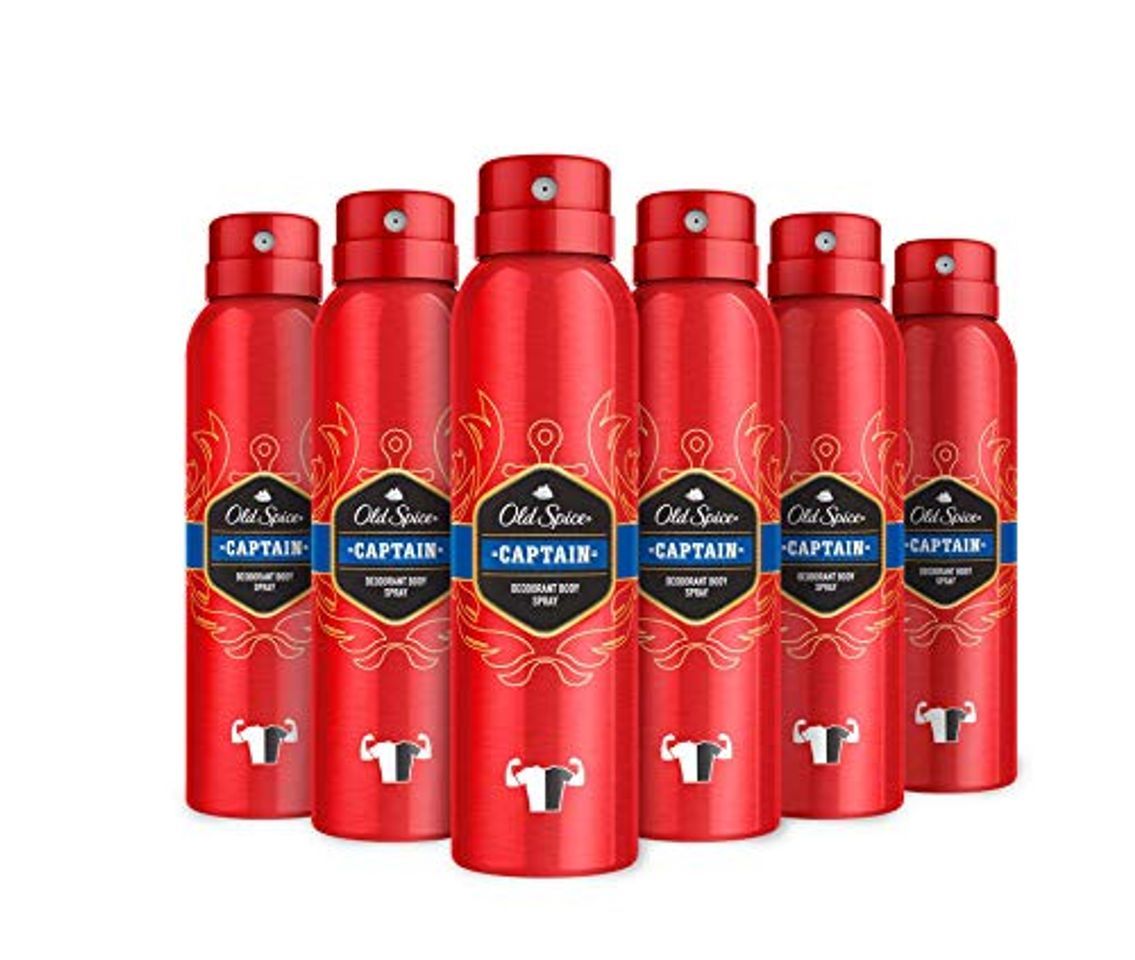 Social Old Spice Captain - Desodorante Spray