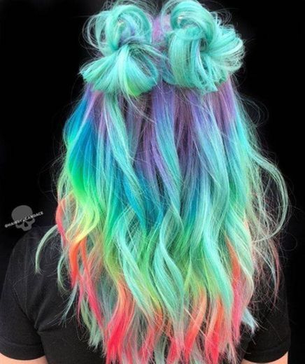 Cabelo colorido