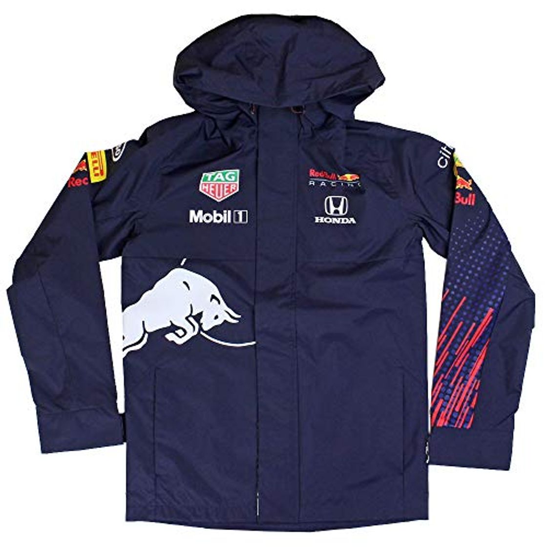 Fashion Red Bull Racing Official Teamline Rain Jacket