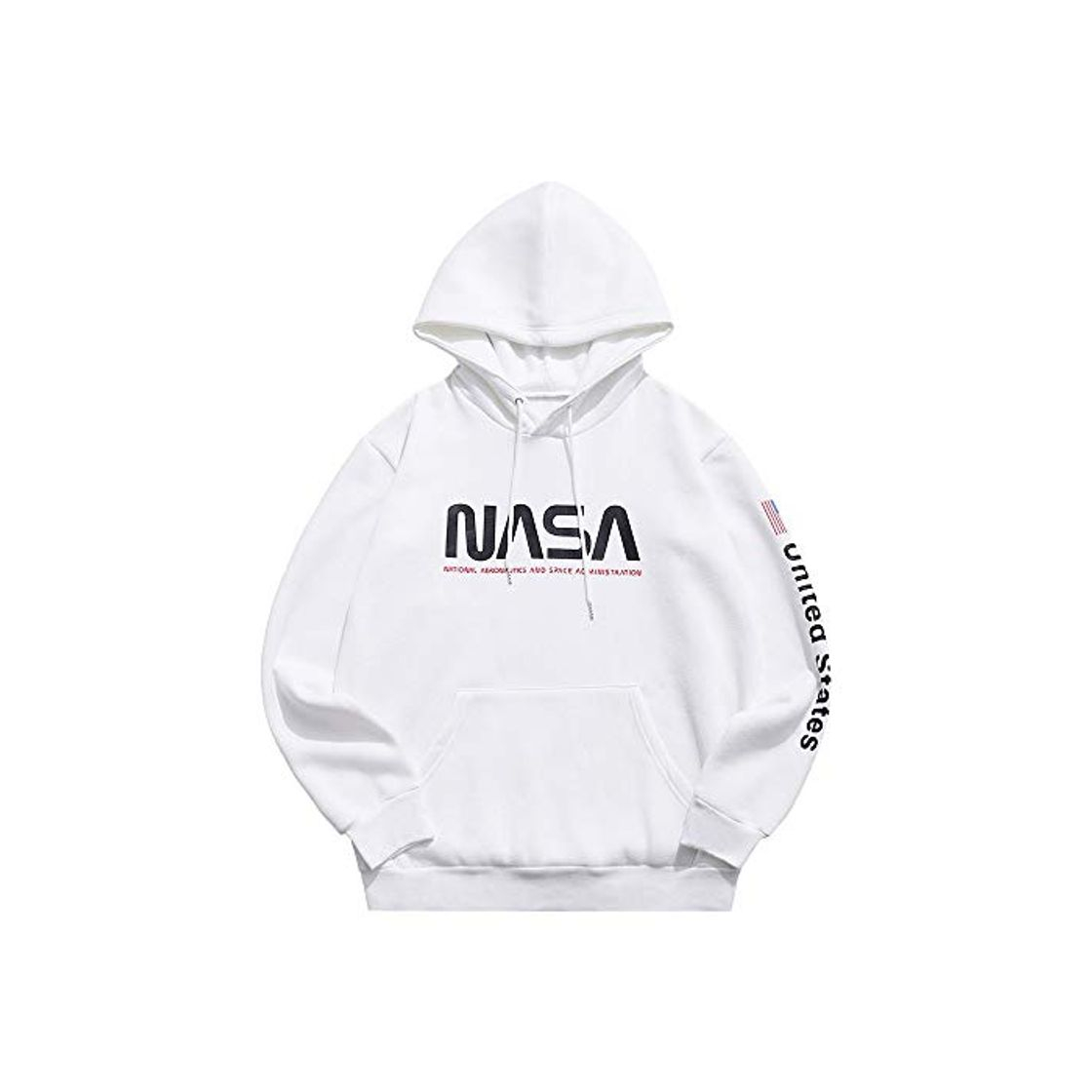 Producto ZAFUL Sudadera con capucha para hombre de la NASA con diseño de