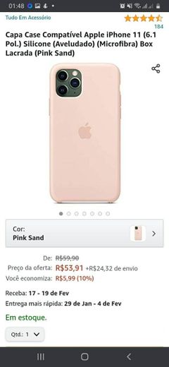 Capa case compativel Apple Iphone 11 