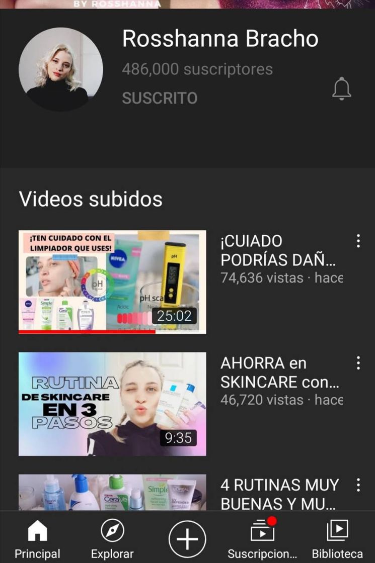 Fashion YouTuber de skincare