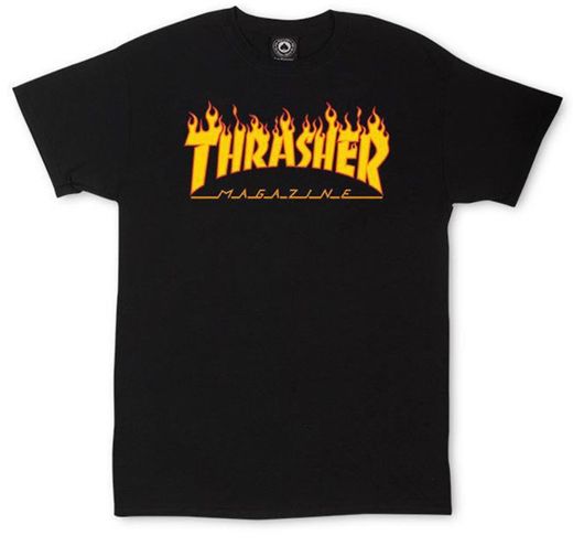 CAMISETA THRASHER MAGAZINE CLASSIC FLAME