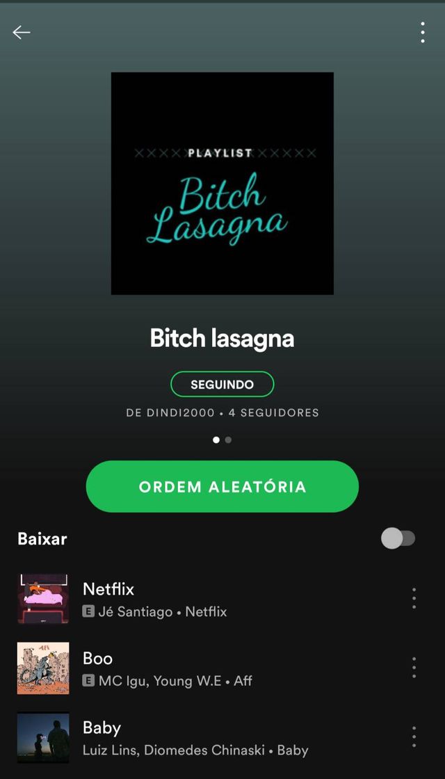 Music Bitch Lasagna 