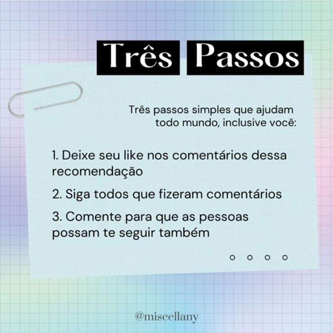 Moda Três Passos 