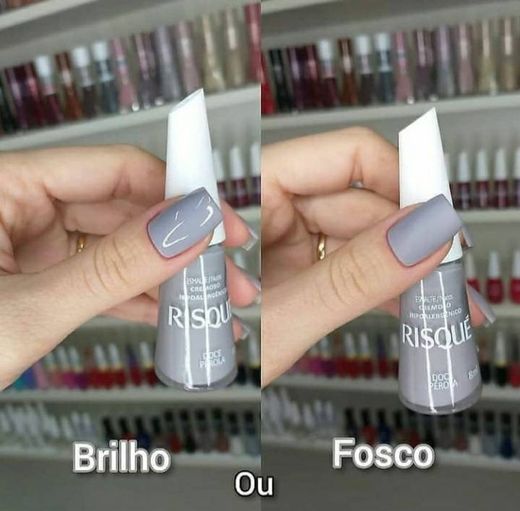 Brilho ou fosco 