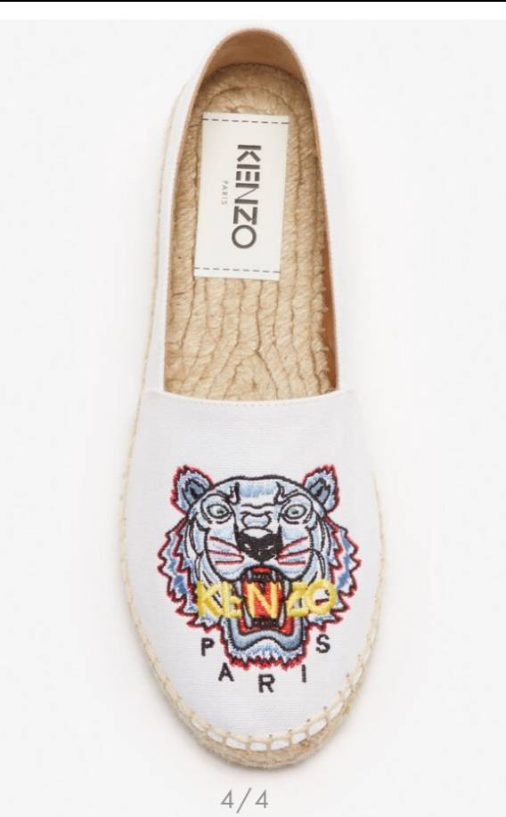 Product Alpargatas blancas Kenzo